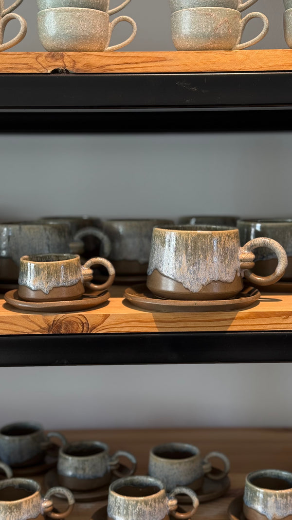 א3- لون بني مع ذوبان الازرق